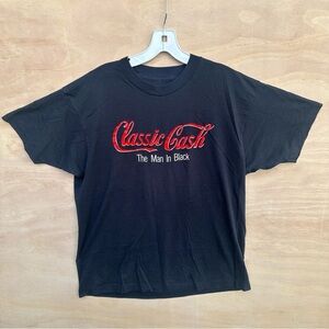 Vintage Johnny Cash  The Man In Black Single Stitch T-shirt